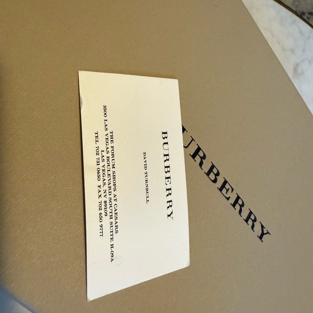 Burberry Plaid Black and Tan Heels size 40.5 - Picture 7 of 7